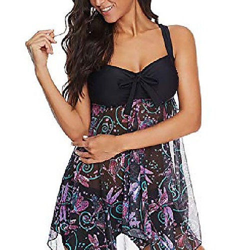 

Women's One Piece Swim Dress Swimsuit Royal blue color dragonfly Black pink dragonfly Black red dragonfly Black blue dragonfly Royal Blue Dragonfly Plus Size Swimwear Bathing Suits New Fashion Sexy