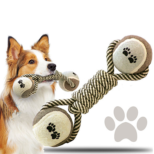 

Pet Molar Bite Toy Dog 1pc Bone Teething Rope Toy Sisal Gift Pet Toy Pet Play