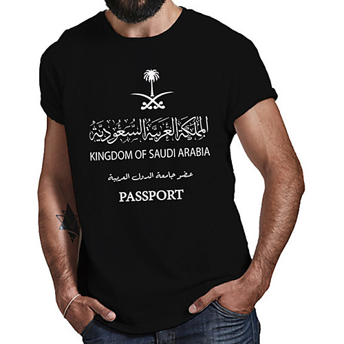 

Men's Unisex Tee T shirt Hot Stamping Graphic Prints Letter Plus Size Print Short Sleeve Casual Tops Cotton Basic Fashion Designer Big and Tall Black