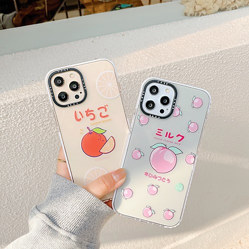 

Phone Case For Apple Back Cover iPhone 12 Pro Max 11 SE 2020 X XR XS Max 8 7 6 Shockproof Dustproof Cartoon TPU