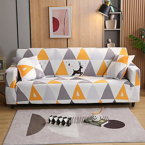 

Dustproof All-powerful Slipcovers Stretch Sofa Cover Super Soft Fabric Couch Cover With One Free Boster Case(Chair/Love Seat/3 Seats/4 Seats)