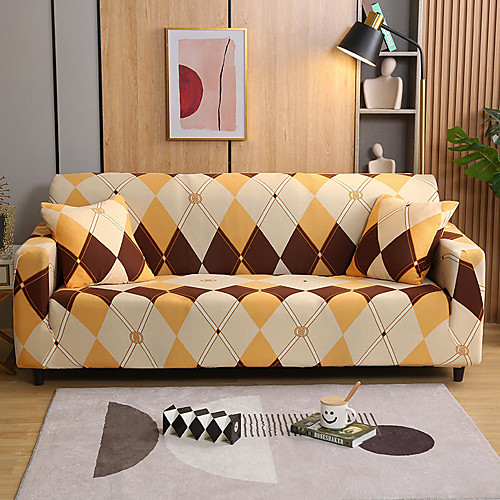 

Dustproof All-powerful Slipcovers Stretch Sofa Cover Super Soft Fabric Couch Cover With One Free Boster Case(Chair/Love Seat/3 Seats/4 Seats)