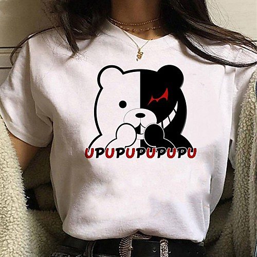 

Inspired by Danganronpa V3 Cosplay Anime Cartoon Polyester / Cotton Blend Print Harajuku Graphic Kawaii T-shirt For Women's / Men's