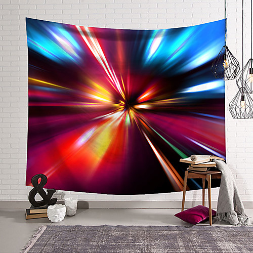 

Rainbow Wall Tapestry Art Decor Blanket Curtain Hanging Home Bedroom Living Room Decoration Polyester
