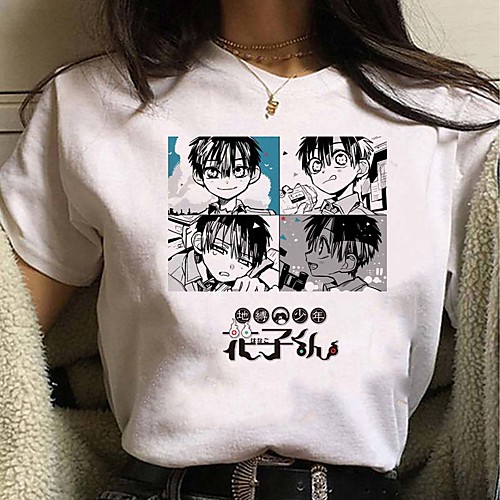 

Inspired by Toilet Bound Hanako kun Cosplay Cosplay Costume T-shirt Polyester / Cotton Blend Print T-shirt For Women's / Men's