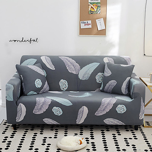 

2021 New Stylish Simplicity Print Sofa Cover Stretch Couch Slipcover Super Soft Fabric Retro Hot Sale Couch Cover
