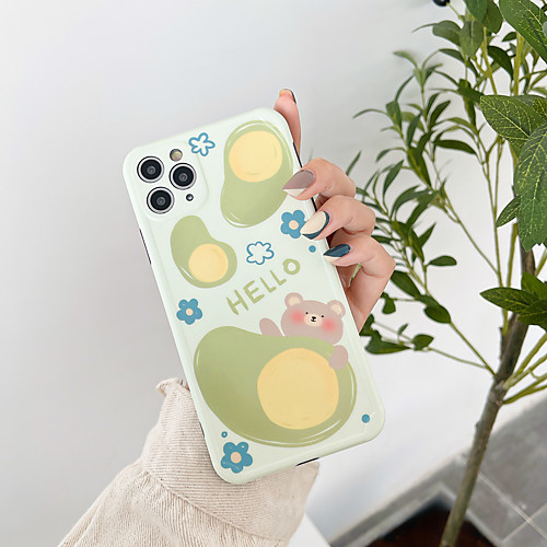 

Phone Case For Apple Back Cover iPhone 12 Pro Max 11 SE 2020 X XR XS Max 8 7 Shockproof Dustproof Tile Food TPU