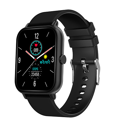 

A20 Unisex Smartwatch Bluetooth Heart Rate Monitor Blood Pressure Measurement Calories Burned Thermometer Media Control Stopwatch Pedometer Call Reminder Sleep Tracker Sedentary Reminder