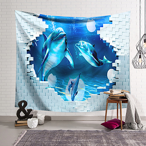

Wall Tapestry Art Decor Blanket Curtain Hanging Home Bedroom Living Room Decoration Polyester