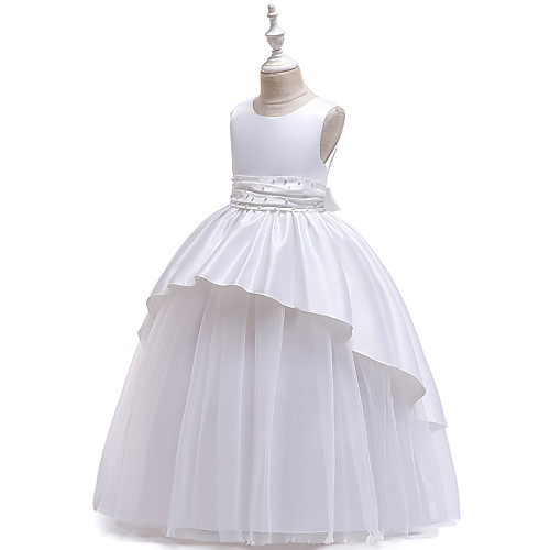 

Princess Cosplay Costume Costume Girls' Movie Cosplay Christmas New Year's White Red Orange Dress Christmas Halloween Children's Day Polyester / Cotton