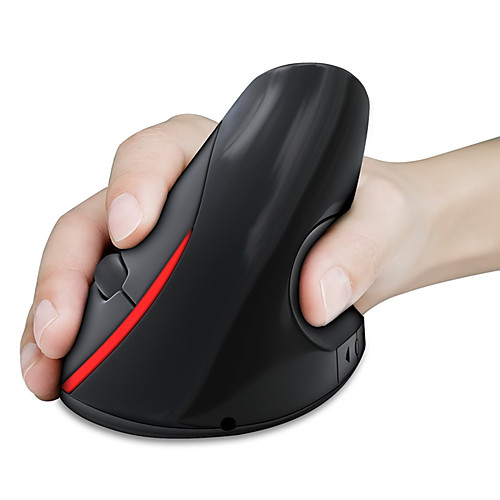

A889 Wireless Rechargeable Mouse Power Saving 2400dpi Wireless Charging Vertical Healthy Mouse