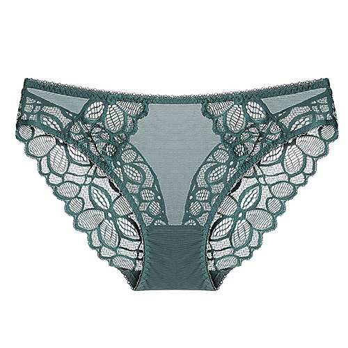 

Women's Hole Brief Micro-elastic Low Waist Fuchsia S