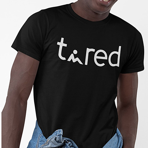 

Men's Unisex Tee T shirt Hot Stamping Graphic Prints Letter Plus Size Print Short Sleeve Casual Tops Cotton Basic Fashion Designer Big and Tall Black