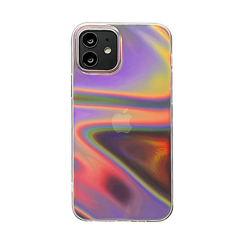 

Phone Case For Apple Back Cover iPhone 12 Pro Max 11 SE 2020 X XR XS Max 8 7 Shockproof Dustproof Color Gradient TPU