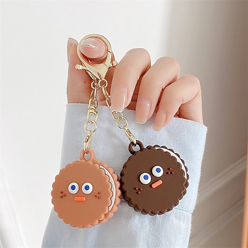 

Cute Cartoon Pattern Case with Keychain For Airtags Key Finder Cover Anti-Lost Anti-Scratch Tracker Location Cover For AirTags Holder