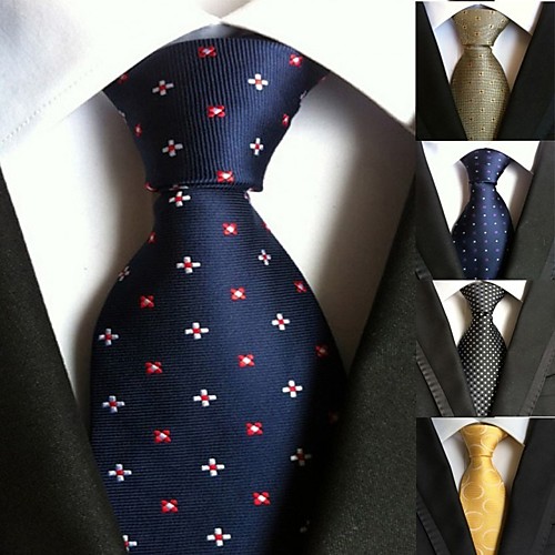 

Men's Work Necktie - Floral / Jacquard