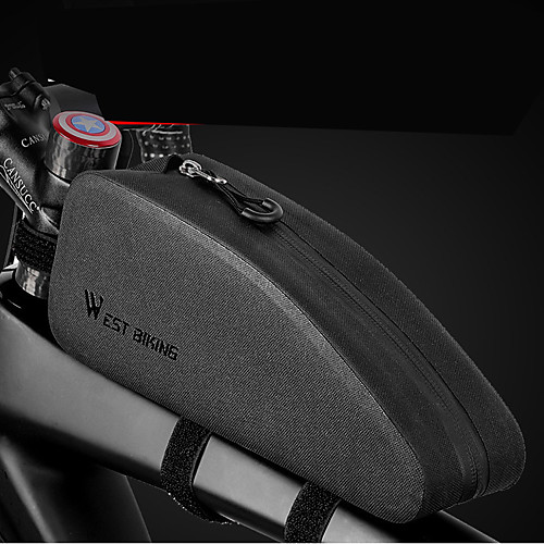 

1/1.6 L Bike Frame Bag Top Tube Waterproof Portable Durable Bike Bag PU(Polyurethane) Bicycle Bag Cycle Bag Outdoor Exercise Bike / Bicycle