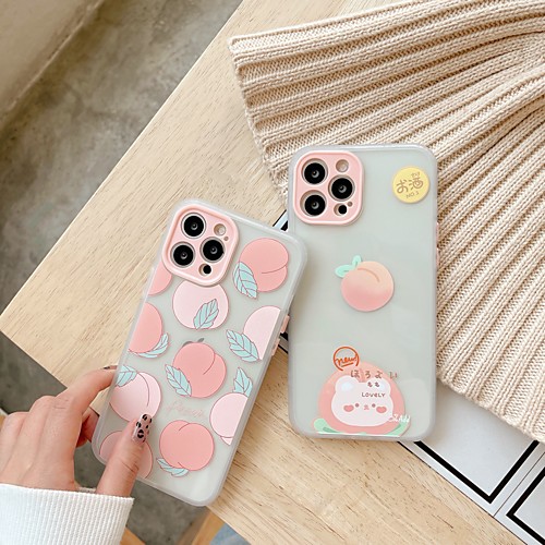 

Phone Case For Apple Back Cover iPhone 12 Pro Max 11 SE 2020 X XR XS Max 8 7 Shockproof Dustproof with Stand Cartoon TPU