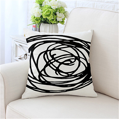

Double Side Cushion Cover 1PC Faux Linen Soft Decorative Square Throw Pillow Cover Cushion Case Pillowcase for Sofa Bedroom Superior Quality Machine Washable