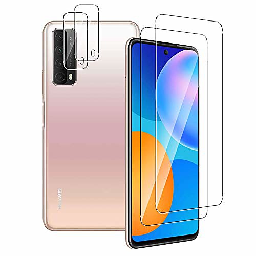 

2 pcs Phone Screen Protector & 2 pcs Camera Lens Protector For Huawei P40 P40 Pro P40 Pro Mate 40 Mate 40 RS Porsche Design Tempered Glass High Definition (HD) Scratch Proof Henna Phone Accessory