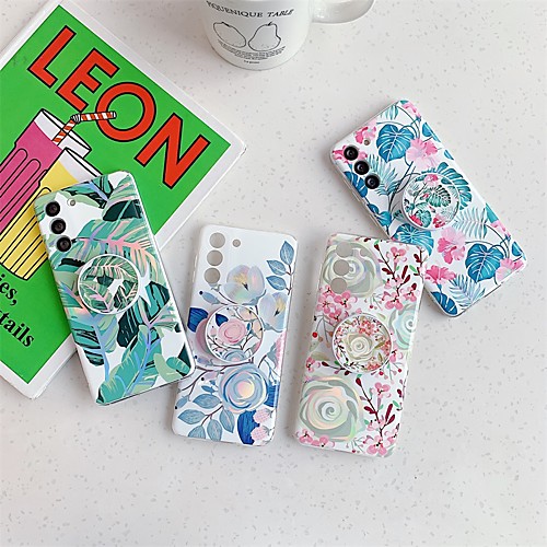 

Phone Case For Samsung Galaxy Back Cover S21 S21 Plus S21 Ultra Galaxy A52 Galaxy A72 Galaxy A42 Galaxy A12 A71 5G Galaxy A71 A31 Shockproof Dustproof Flower TPU