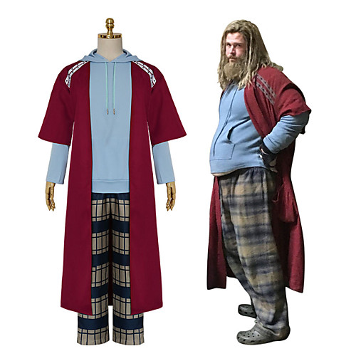 

Movie / TV Theme Costumes Cosplay Costume Adults' Men's Christmas Christmas Christmas Masquerade Festival / Holiday Terylene Red Men's Easy Carnival Costumes Solid Color / Coat / Pants / T-shirt