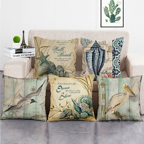 

Double Side Cushion Cover 1PC Soft Decorative Square Pillowcase for Sofa bedroom Car Chair Superior Quality Outdoor Cushion Patio Throw Pillow Covers for Garden Farmhouse Bench Couch