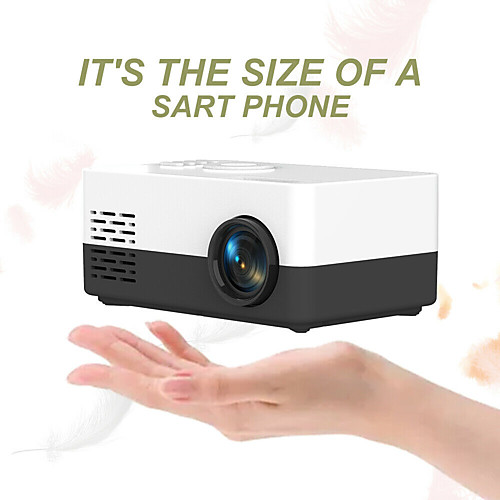 

J15 Portable Mini Projector 1080P Support 23 languages AV USB SD Card USB Mini Home Projector Portable Pocket Beamer PK J9
