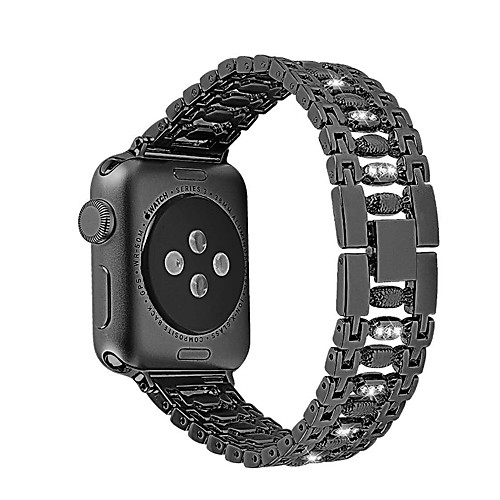 

Smart Watch Band for Apple iWatch Jewelry Design Zinc alloy Replacement Wrist Strap for Apple Watch Series SE / 6/5/4/3/2/1
