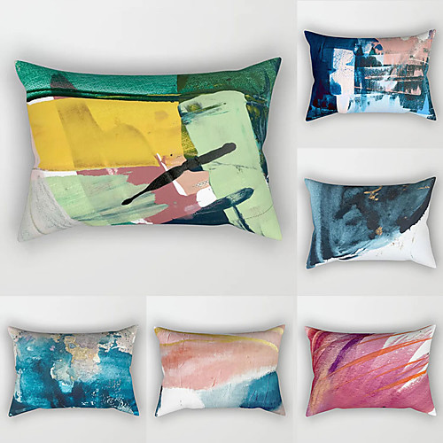

Abstract Pattern Double Side Cushion Cover 1PC Soft Decorative Square Throw Pillow Cover Cushion Case Pillowcase for Bedroom Livingroom Superior Quality Machine Washable Outdoor Cushion for Sofa Couch Bed Chair