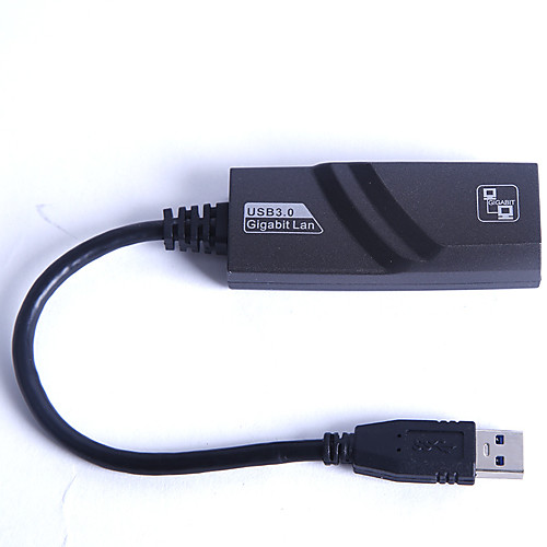 

Wired USB 3.0 To Gigabit Ethernet RJ45 LAN (10/100/1000) Mbps Network Adapter Ethernet Network Card For PC Wholesales