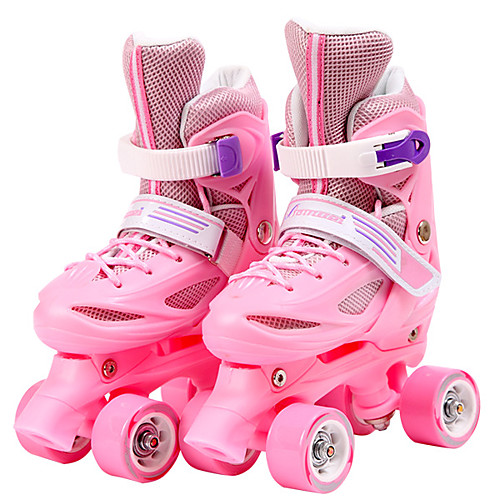 

Double Row Roller Skates Shoes Double Row Shiny Roller Skates for Girls Indoor Outdoor Unisex 2-in-1 Roller Skates for Girls, Converts from Tri-Wheel to Inline Skates - Rollerskates for Beginners