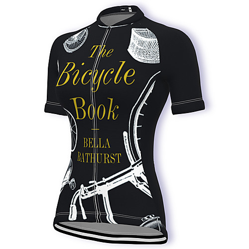 

21Grams Women's Short Sleeve Cycling Jersey Summer Spandex Polyester Black Bike Jersey Top Mountain Bike MTB Road Bike Cycling Quick Dry Moisture Wicking Breathable Sports Clothing Apparel / Stretchy