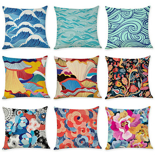 

Double Side Cushion Cover 1PC Soft Decorative Square Throw Pillow Cover Cushion Case Pillowcase for Sofa Bedroom Superior Quality Machine Washable