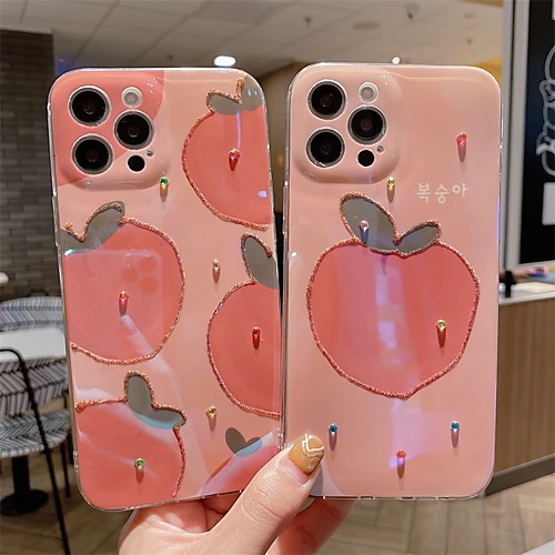 

Phone Case For Apple Back Cover iPhone 12 Pro Max 11 SE 2020 X XR XS Max 8 7 Shockproof Dustproof Pattern Cartoon TPU