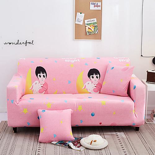 

2021 New Stylish Simplicity Print Sofa Cover Stretch Couch Slipcover Super Soft Fabric Retro Hot Sale Couch Cover