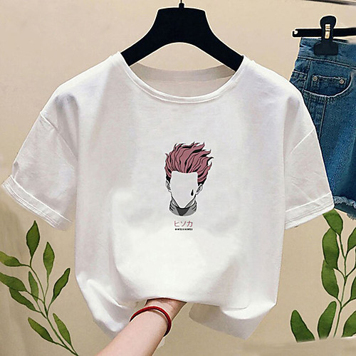 

Inspired by Hunter X Hunter Cosplay Cosplay Costume T-shirt Polyester / Cotton Blend Print T-shirt For Women's / Men's