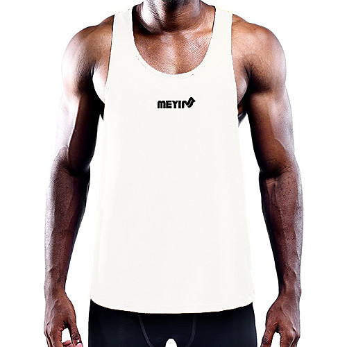 

Men's Unisex Tank Top Vest Undershirt Letter Plus Size Sleeveless Casual Tops Cotton Basic Fashion Designer Big and Tall White Black Wine