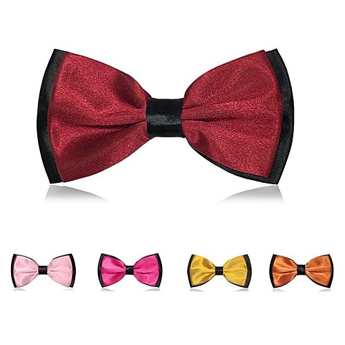 

Men's Party / Work Bow Tie - Solid Colored