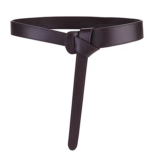 

Women's Waist Belt Daily Work Belt Solid Color