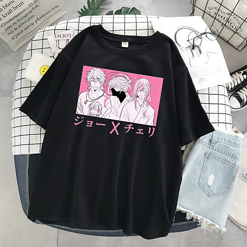 

Inspired by SK8 The Infinity Cosplay Cosplay Costume T-shirt 100% Polyester Print T-shirt For Women's / Men's
