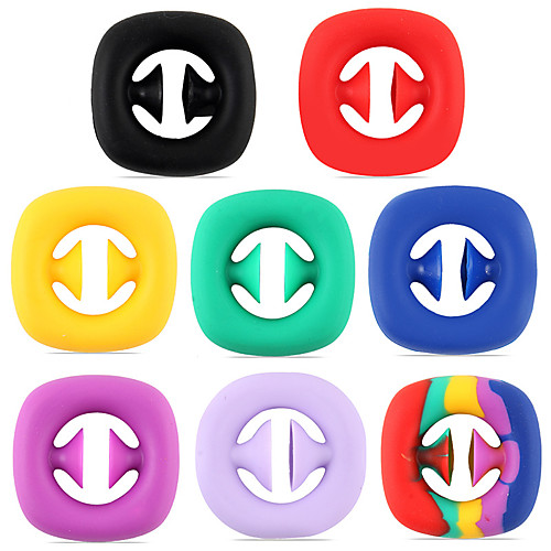 

Stress Relief Fidget Snap Toy,Hand Grip Squeeze Grab Snap Sensory Toys Party Popper Noise Maker Stress Relief Pop Pops Click Finger Sensory Fidget Toy for Child and Adults,3 Pack