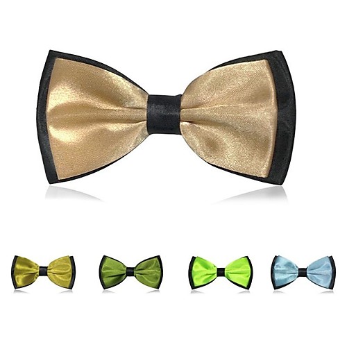 

Men's Party / Work Bow Tie - Solid Colored