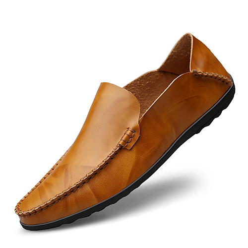 

Men's Loafers & Slip-Ons Leather Shoes Tassel Loafers Comfort Loafers Business Casual Classic Daily Party & Evening Walking Shoes Nappa Leather Cowhide Breathable Handmade Non-slipping Booties