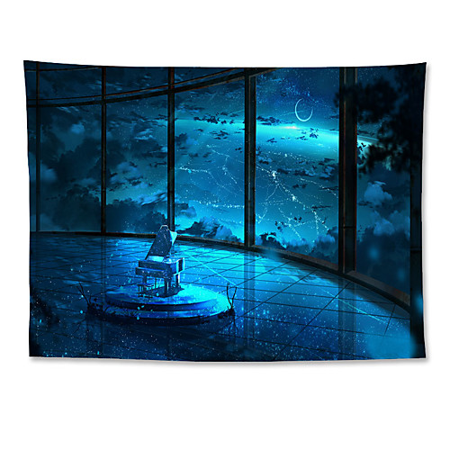 

Wall Tapestry Art Decor Blanket Curtain Hanging Home Bedroom Living Room Decoration Polyester Sky Starry Sky