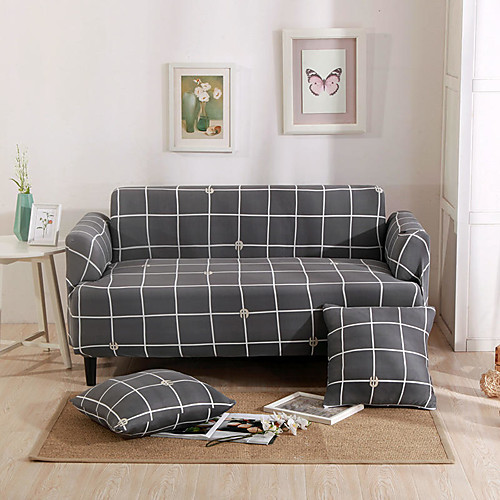

2021 New Stylish Simplicity Print Sofa Cover Stretch Couch Slipcover Super Soft Fabric Retro Hot Sale Couch Cover