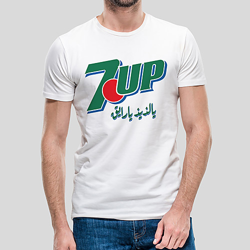 

Men's Unisex Tee T shirt Hot Stamping Graphic Prints Letter Plus Size Print Short Sleeve Casual Tops Cotton Basic Designer Big and Tall White