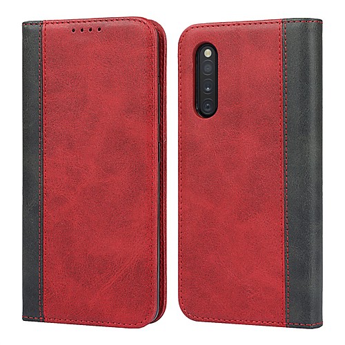 

Phone Case For Samsung Galaxy Flip S21 Ultra Galaxy A32 5G Galaxy A12 Shockproof Dustproof Solid Colored PU Leather
