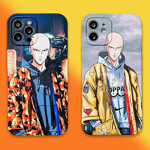 

Phone Case For Apple Back Cover iPhone 12 Pro Max 11 SE 2020 X XR XS Max 8 7 Shockproof Dustproof IMD Cartoon TPU