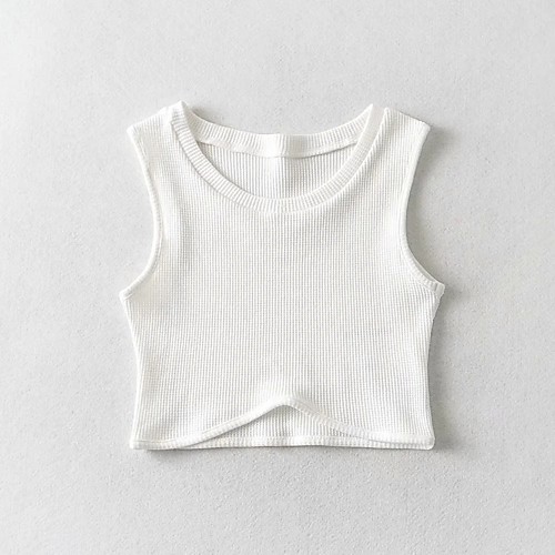 

Women's Casual / Daily Solid Color Vest Sweater Cardigans U Neck Spring Summer White Blue Blushing Pink